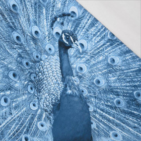PAW (classic blue) - PANEL SINGLE JERSEY