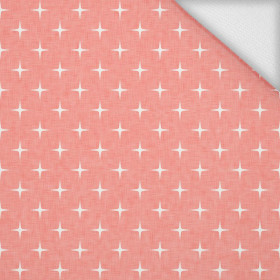 PIERWSZA GWIAZDKA / morelowy - dresówka pętelkowa