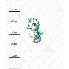 SEAHORSE (SEA ANIMALS WZ. 2) - PANEL (60cm x 50cm) Panama 220g