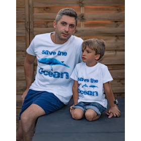 MĘSKI T-SHIRT Z WŁASNYM NADRUKIEM - THIS PAPA BEAR BELONGS TO... - ZESTAW DO USZYCIA