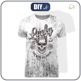 T-SHIRT MĘSKI - THE KING OF POKER wz. 1 - single jersey