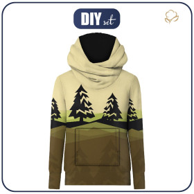 BLUZA HYDROFOBOWA UNISEX - LEŚNY SZLAK - zestaw do uszycia