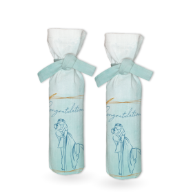POKROWIEC NA BUTELKĘ - CONGRATULATIONS! - DIY set 