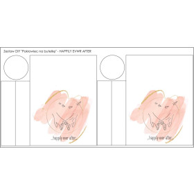 POKROWIEC NA BUTELKĘ - HAPPILY EVER AFTER...- DIY set 