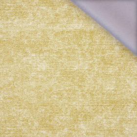 PRZECIERANY JEANS (złoty) - softshell