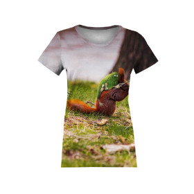 T-SHIRT DAMSKI - SKURCZ - zestaw do uszycia