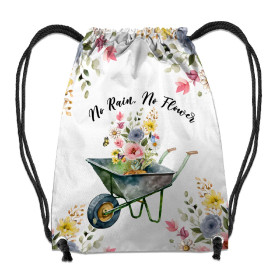 WORKOPLECAK - NO RAIN, NO FLOWER - zestaw do uszycia