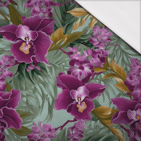 EXOTIC ORCHIDS WZ. 3 - Dzianina sportowa Łezka 