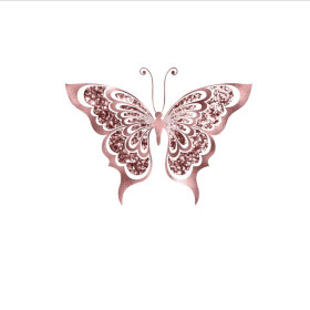 MOTYL wz. 4 (BROKATOWE MOTYLE) - panel 75cm x 80cm