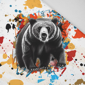 BEAR / SPECKS - PANEL (60cm x 50cm) Panama 220g