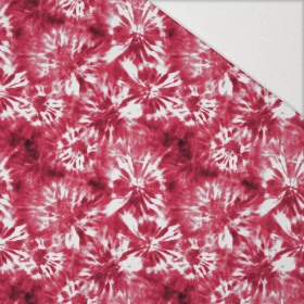 BATIK wz. 1 / viva magenta - Hydrofobowa dzianina drapana 