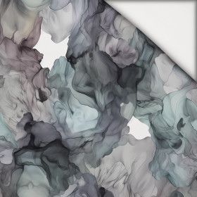 ALCOHOL INK WZ. 4 - lekka dzianina drapana