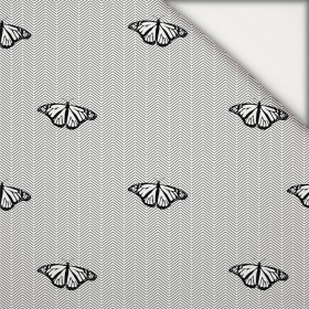 ĆMY / NOCNY ZEW / biały - lekka dzianina drapana