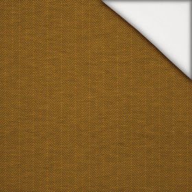 JODEŁKA / NOCNY ZEW / musztardowy - lekka dzianina drapana