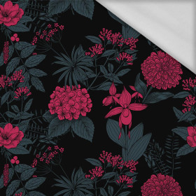 KWIATY / viva magenta - Thermo lycra