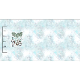 CUDDLE WEATHER (ZIMA W MIEŚCIE) - panel (80cm x 155cm) dzianina pętelkowa 