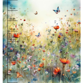 MAGIC MEADOW WZ. 1 - panel (75cm x 80cm) dzianina pętelkowa