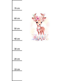 BABY DEER - PANEL (75cm x 80cm) lycra 300g