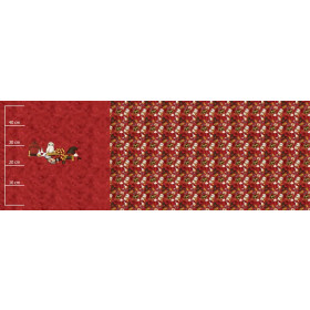 SOWA wz. 2 (MAGICZNA SZKOŁA) - panel panoramiczny dzianina pętelkowa (50cm x 155cm)