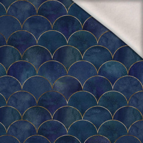 ŁUSKI - dzianina drapana z elastanem ITY