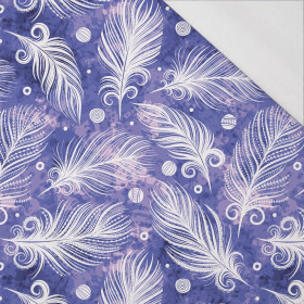 BIAŁE PIÓRKA (Very Peri) - single jersey z elastanem 