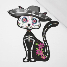 KOT PEPITA (DIA DE LOS MUERTOS) - PANEL SINGLE JERSEY 75cm x 80cm