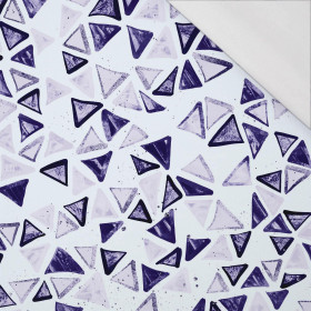 TROPIKALNE TRÓJKĄTY wz. 2 (Very Peri) - single jersey z elastanem 