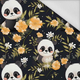 PANDY / KWIATY - tkanina wodoodporna