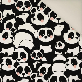 PANDY / róż - Welur tapicerski