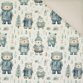 WATERCOLOR WINTER WZ. 4- Welur tapicerski