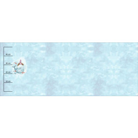 WIELORYB I LATARNIA MORSKA wz. 1 (MAGICZNY OCEAN) - PANEL PANORAMICZNY (60 x 155cm)