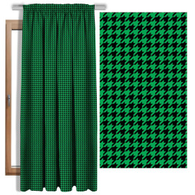 CZARNA PEPITKA / zielony ( GREEN )