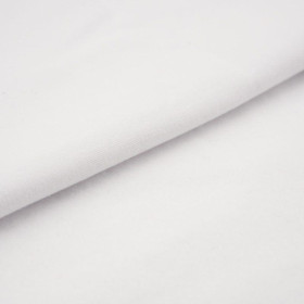 KUPON - BIAŁY - dzianina drapana z elastanem 290g