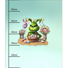 FUNNY EASTER WZ. 4 - panel (60cm x 50cm) tkanina bawełniana