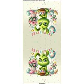 PODUSZKA 45X45 - FUNNY EASTER wz.5 PRANKSTER - zestaw do uszycia
