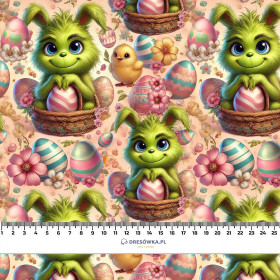 FUNNY EASTER wz.7 - lekka dzianina drapana