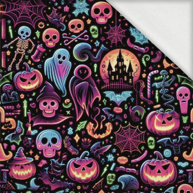 HALLOWEEN wz.23 - dzianina pętelkowa z elastanem ITY