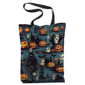HALLOWEEN wz.7 - dzianina pętelkowa z elastanem ITY