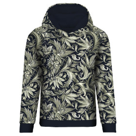 Hemp leaves WZ. 2  - single jersey 
