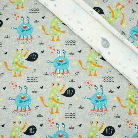 HEY POTWORY - single jersey z elastanem TE210