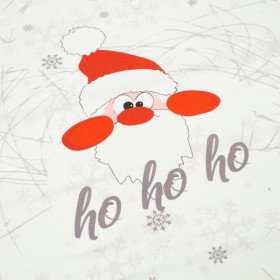 HO HO HO / biały M (50cm x 60cm) - panel single jersey TE210