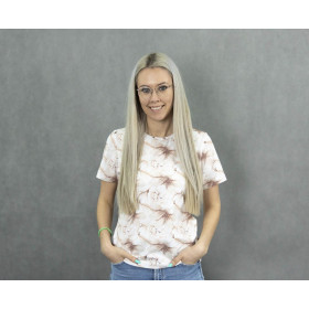 T-SHIRT DAMSKI - VINTAGE FLOWERS wz. 1 - zestaw do uszycia