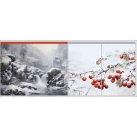 Woreczki prezentowe - WINTER 1 - zestaw do uszycia