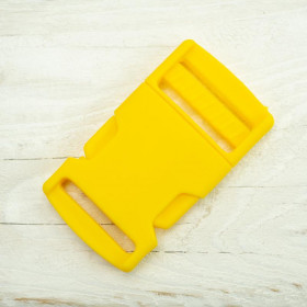 Klamra plastikowa P 25 mm - żółta