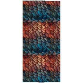 PODUSZKA 45X45 - LEATHER PATTERN WZ.10 - zestaw do uszycia
