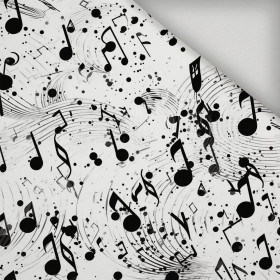 MUSIC NOTES WZ. 4 - tkanina szybkoschnąca