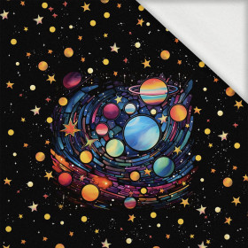 NEON GALAXY WZ.13 - PANEL (60cm x 50cm) lekka dzianina drapana