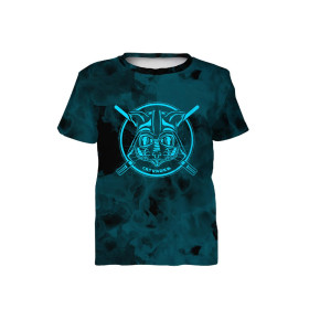 T-SHIRT DZIECIĘCY - NEON GALAXY WZ.8 - zestaw do uszycia