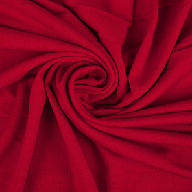 W-09 CZERWONY - dzianina wiskozowa single jersey 210g