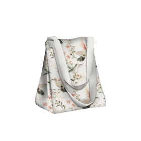 Torba XL z saszetką 2 w 1 - PASTEL BIRDS WZ.6 - zestaw do uszycia